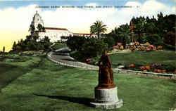 Junipero Serra Museum San Diego, CA Postcard Postcard