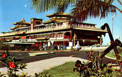 World's Largest Floating Restaurant Postcard