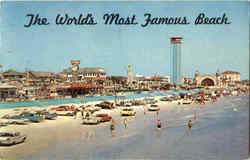 The World's Most Famous Beach Daytona Beach, FL Postcard Postcard