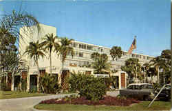Bradenton Manor Florida Postcard Postcard