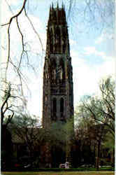 Harkness Memorial Tower, Branford College Postcard