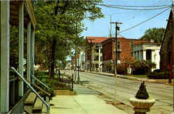 Main Street Flemington, NJ Postcard Postcard