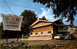 The Windmill Restaurant Laconia, NH Postcard Postcard