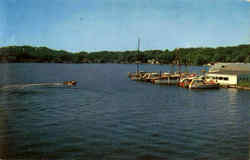 Kalamazoo River Saugatuck, MI Postcard Postcard