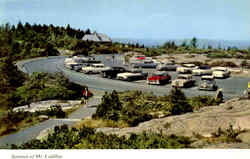 Summit Of Mt. Cadillac, Acadia National Park Mount Desert Island, ME Postcard Postcard