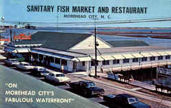 Sanitary Fish Market And Restaurant Morehead City, NC Postcard Postcard