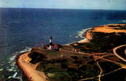 Montauk Point Lighthouse New York Postcard Postcard