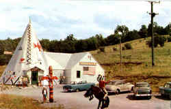 The Tepee, U. S. 20 Postcard