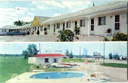 Fawn Motel And Restaurant Postcard