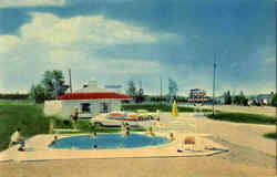 Fawn Motel And Restaurant Watkins Glen, NY Postcard Postcard