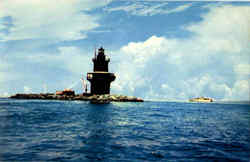 Orient Point Light Postcard