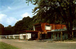Green Acres Motel, U. S. 50 Parkersburg, WV Postcard Postcard