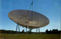 300 Foot Transit Radio Telescope Green Bank, WV Postcard Postcard