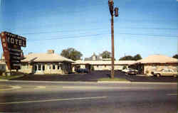 Front Royal Motel Postcard