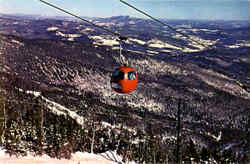 New European Gondola Lift Sugarbush Postcard