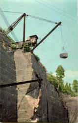 Derrick Hoisting Postcard