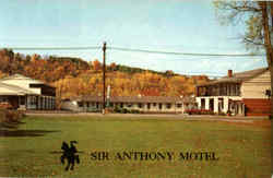 Sir Anthony Motel, 173 So. Main St Barre, VT Postcard Postcard