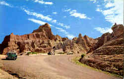 The Fabulous South Dakota Badlands Postcard