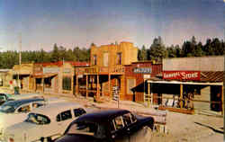 Rockerville Gold Town, U. S. 16 Postcard