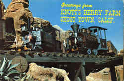 Greetings From Knott's Berry Farm , Buena Park Postcard