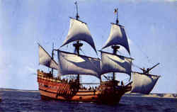 Mayflower Ii Postcard
