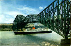 Pont De Quebec Postcard