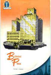 Belmont Plaza, Lexington Ave. 49th to 50th Sts New York City, NY Postcard Postcard
