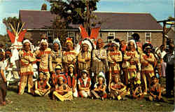 Ojibway Indians Postcard