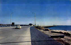 Entrance To The Hampton Roads Bridge Tunnel Postcard