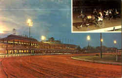 Hushed Tension At Saratoga Horse Racing Postcard Postcard