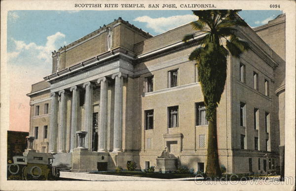 Scottish Rite Temple San Jose California