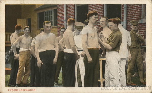 Typhus Innoculation Military