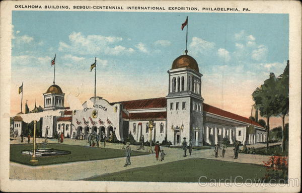 Oklahoma Building, Sesqui-Centennial International Exposition Philadelphia Pennsylvania