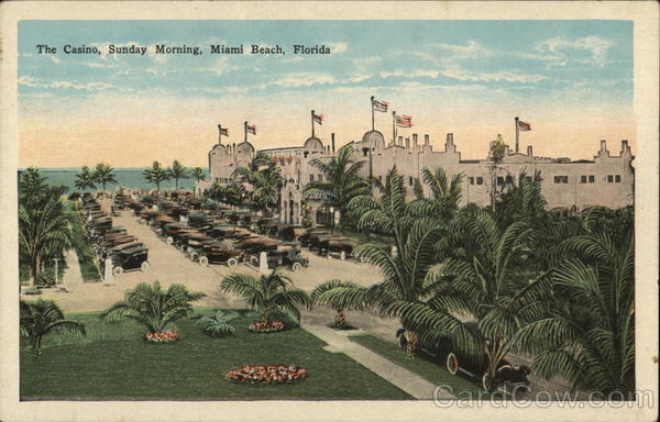 The Casino, Sunday Morning Miami Beach Florida