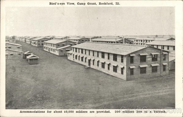 Bird's-eye View, Camp Grand Rockford Illinois