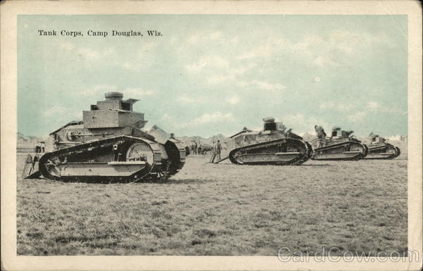 Tank Corps Camp Douglas Wisconsin