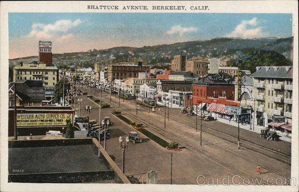 Shattuck Avenue Berkeley California