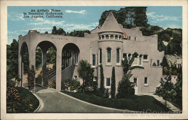 An Artistic Home in Beautiful Hollywood Los Angeles California