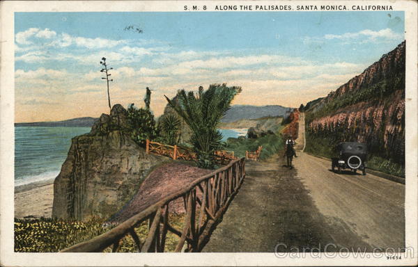 Along the Palisades Santa Monica California