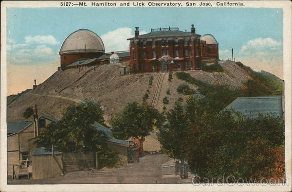 Mt. Hamilton and Lick Observatory San Jose California