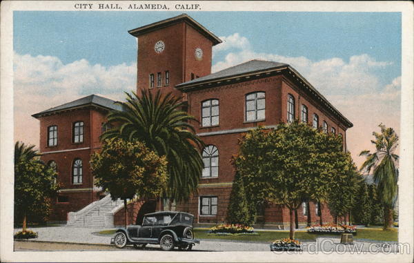View of City Hall Alameda California