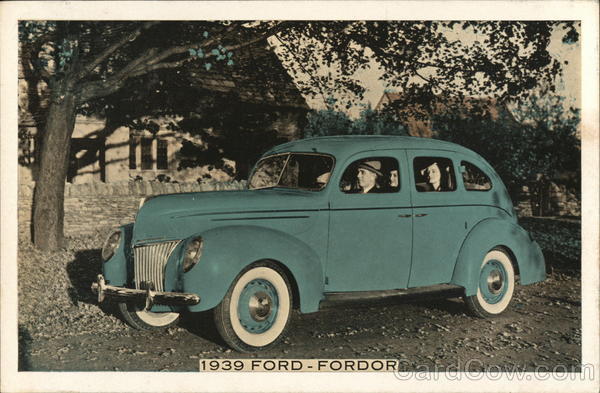 1939 Ford-Fordor Cars