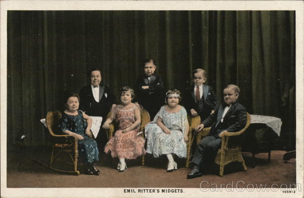 Emil Ritter's Midgets Little People (Dwarfs)