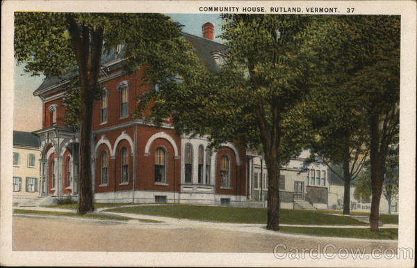Community House Rutland Vermont