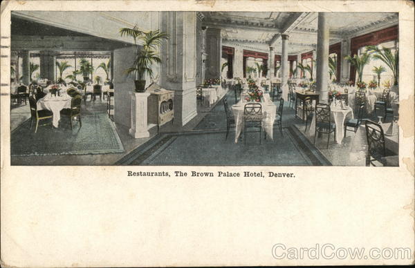 Restaurants, The Brown Palace Hotel Denver Colorado