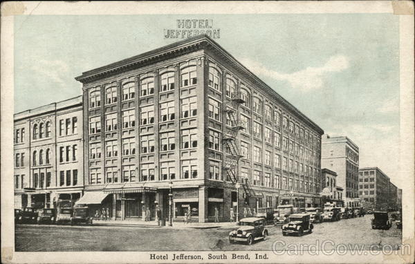 Hotel Jefferson South Bend Indiana