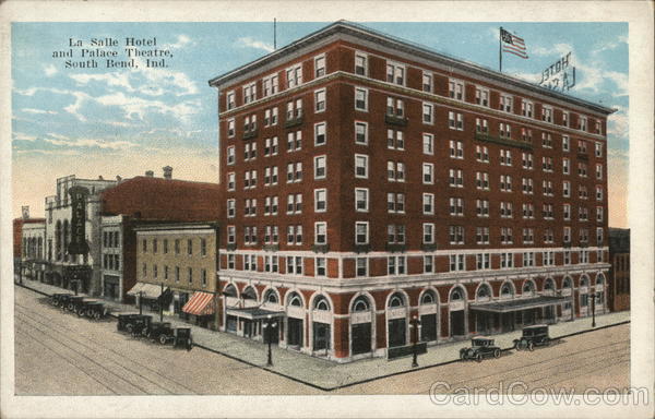 La Salle Hotel and Palace Theatre South Bend Indiana