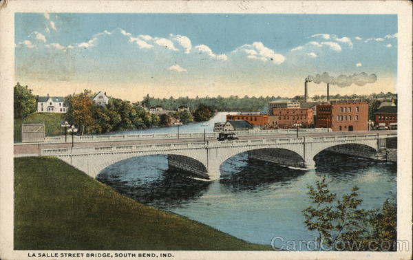 La Salle Street Bridge South Bend Indiana