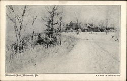 A Frosty Morning, Wildwood Hall Pennsylvania Postcard Postcard Postcard