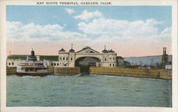 Key Route Terminal Oakland, CA Postcard Postcard Postcard